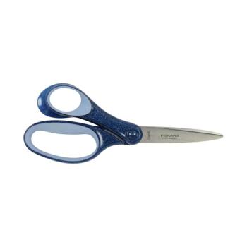 Fiskars Schulschere 18cm glitter blau 12+